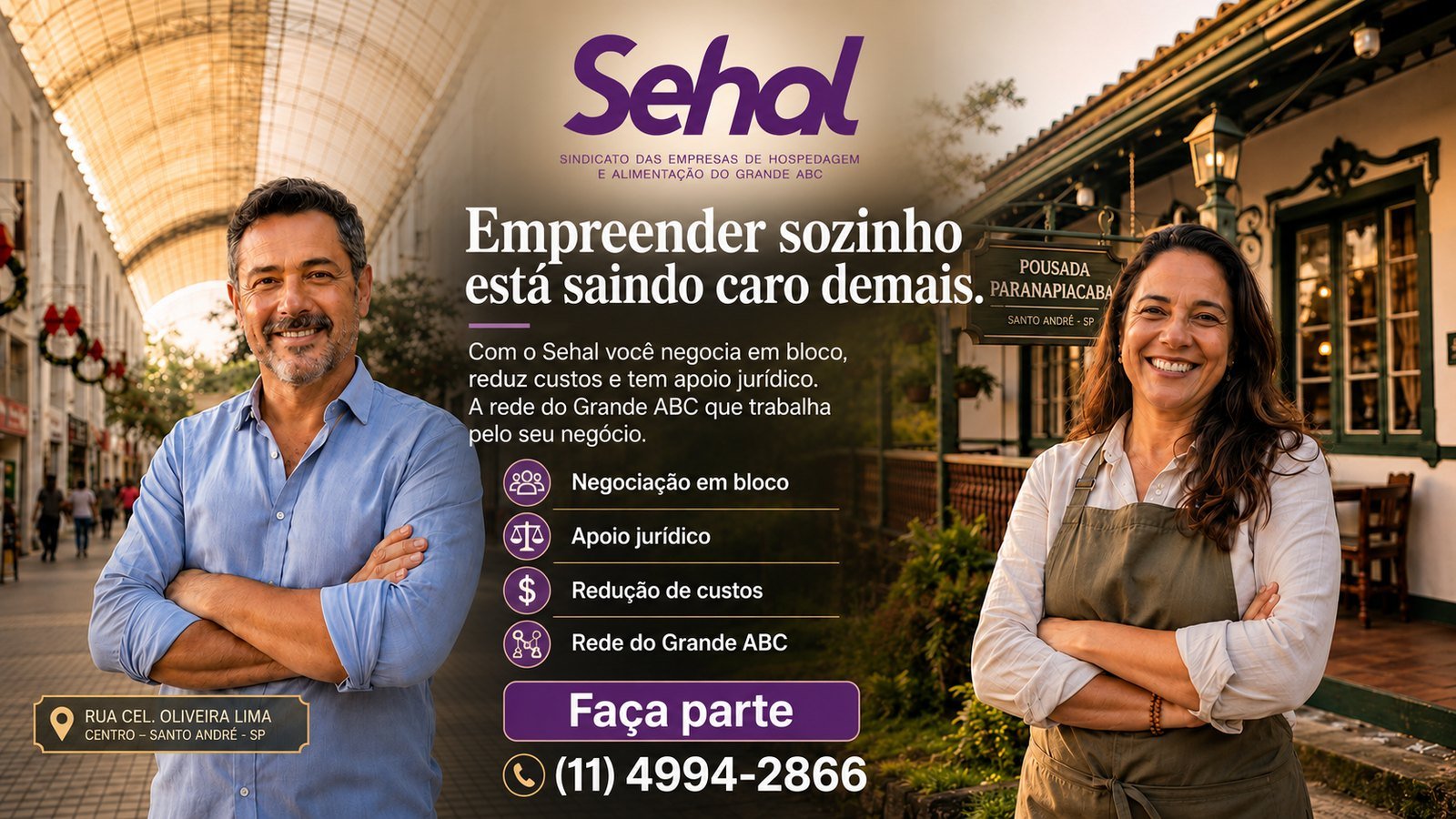 Sehal — Sindicato das Empresas de Hospedagem e Alimentação do Grande ABC